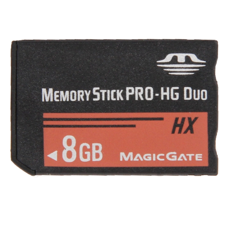 Scheda di memoria Memory Stick Pro Duo HX da 8 GB - 30 MB/secondo ad alta velocità, per l'utilizzo con PlayStation Portable (capacità reale al 100%), 8GB