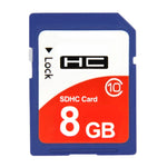 Scheda di memoria per fotocamera SDHC ad alta velocità classe 10 da 8 GB (capacità reale al 100%), 8GB
