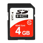 Scheda di memoria per fotocamera SDHC ad alta velocità classe 10 da 4 GB (capacità reale al 100%), 4GB