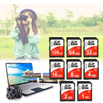 Scheda di memoria per fotocamera SDHC ad alta velocità classe 10 da 4 GB (capacità reale al 100%), 4GB