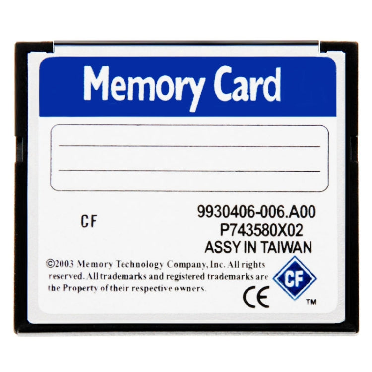 Scheda di memoria digitale Compact Flash (capacità reale 100%), 1GB, 2GB, 4GB