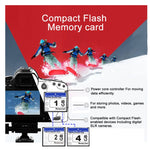 Scheda di memoria digitale Compact Flash (capacità reale 100%), 1GB, 2GB, 4GB