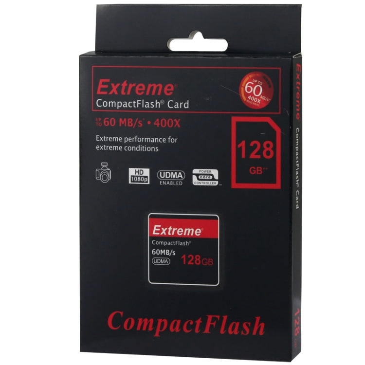 Scheda Compact Flash Extreme da 128 GB, velocità di lettura 400X, fino a 60 MB/S (capacità reale al 100%), 128GB