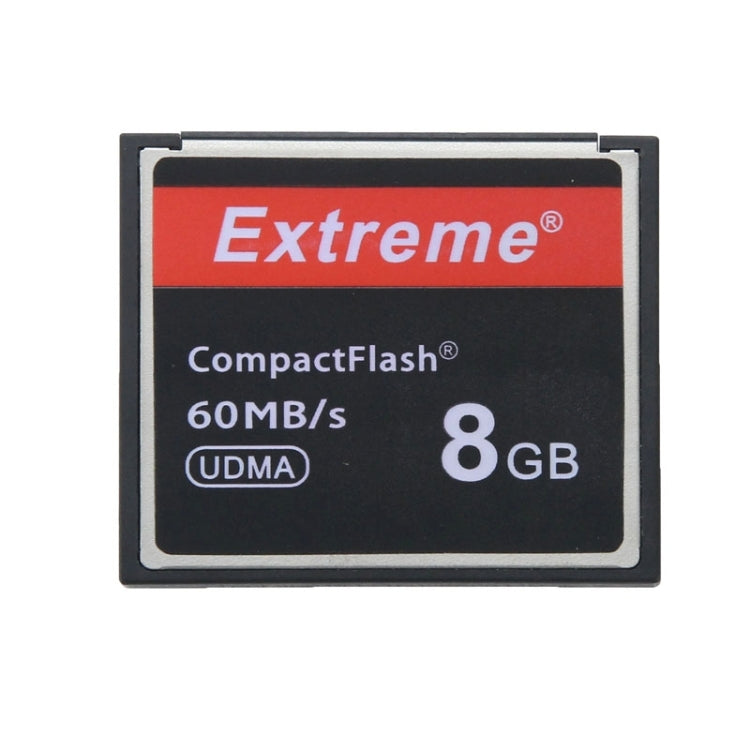 Scheda Compact Flash Extreme da 8 GB, velocità di lettura 400X, fino a 60 MB/S (capacità reale al 100%), 8GB