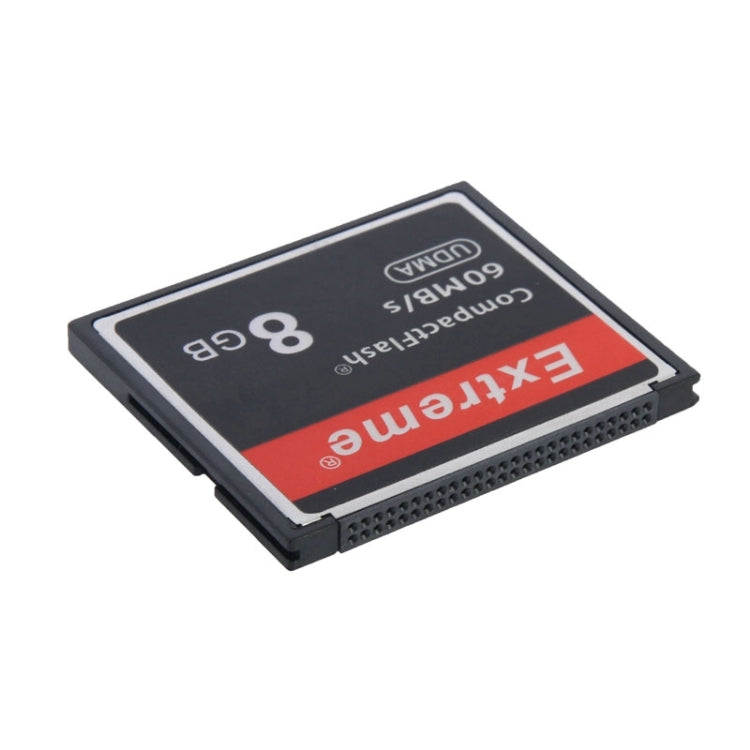 Scheda Compact Flash Extreme da 8 GB, velocità di lettura 400X, fino a 60 MB/S (capacità reale al 100%), 8GB