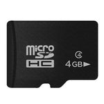 Scheda di memoria Micro SD (TF) classe 10 ad alta velocità da 4 GB di Taiwan, scrittura: 8 MB/s, lettura: 12 MB/s (capacità reale al 100%), 4GB Naked Card