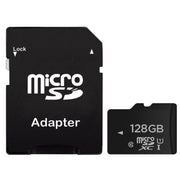 Scheda di memoria Micro SD (TF) ad alta velocità classe 10 da 128 GB da Taiwan (capacità reale al 100%), 128GB