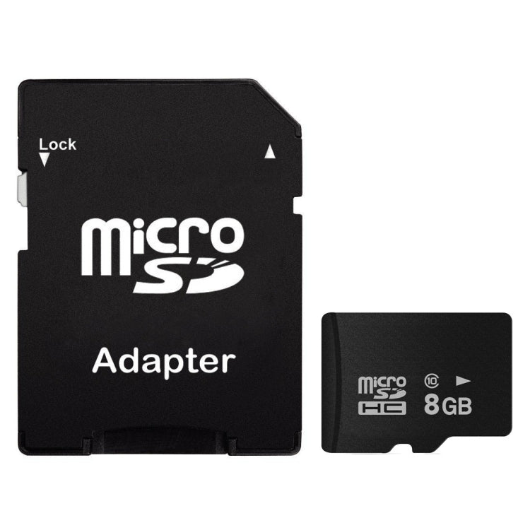 Scheda di memoria Micro SD (TF) ad alta velocità classe 10 da 8 GB da Taiwan (capacità reale al 100%), 8GB