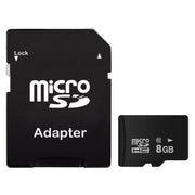 Scheda di memoria Micro SD (TF) ad alta velocità classe 10 da 8 GB da Taiwan (capacità reale al 100%), 8GB