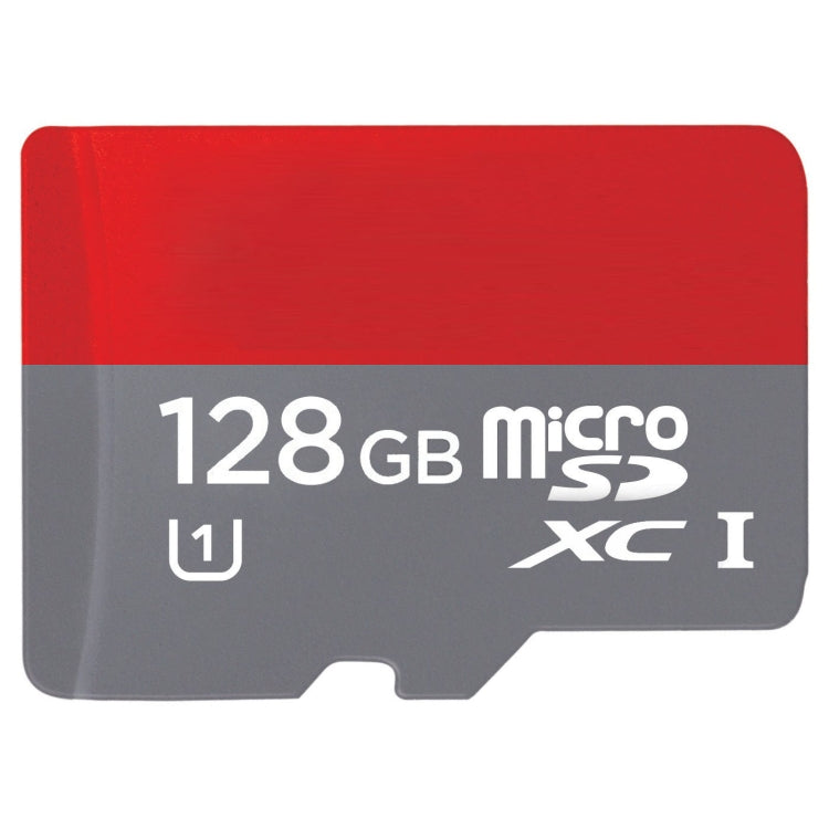 Scheda di memoria ad alta velocità classe 10 TF/Micro SDHC UHS-1(U1) da 128 GB, scrittura: 15 MB/s, lettura: 30 MB/s (capacità reale al 100%), 128GB