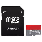 Scheda di memoria ad alta velocità classe 10 TF/Micro SDHC UHS-1(U1) da 128 GB, scrittura: 15 MB/s, lettura: 30 MB/s (capacità reale al 100%), 128GB