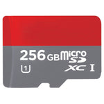 Scheda di memoria ad alta velocità classe 10 TF/Micro SDHC UHS-1(U1) da 256 GB, scrittura: 15 MB/s, lettura: 30 MB/s (capacità reale al 100%), 256GB
