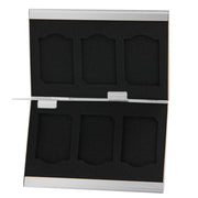 2x custodia protettiva per scheda di memoria 3 in 1 per scheda SD, dimensioni: 93 mm (lunghezza) x 62 mm (larghezza) x 10 mm (altezza)