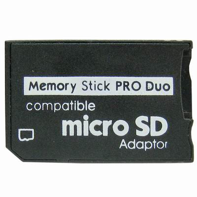 Adattatore Micro SD a Memory Stick Pro Duo fino a 128GB