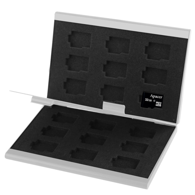 Custodia protettiva per scheda di memoria 2x 9 in 1 per scheda TF, dimensioni: 93 mm (lunghezza) x 62 mm (larghezza) x 10 mm