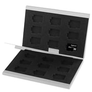 Custodia protettiva per scheda di memoria 2x 9 in 1 per scheda TF, dimensioni: 93 mm (lunghezza) x 62 mm (larghezza) x 10 mm