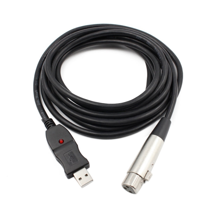 Cavo microfono USB 3,5 m con ingresso digitale