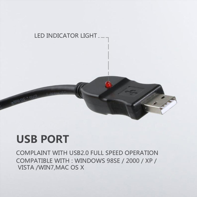 Cavo microfono USB, lunghezza cavo: 3,5 m, Length: 3.5M