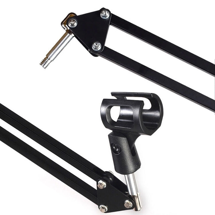 Supporto microfono da tavolo NB-35 in acciaio