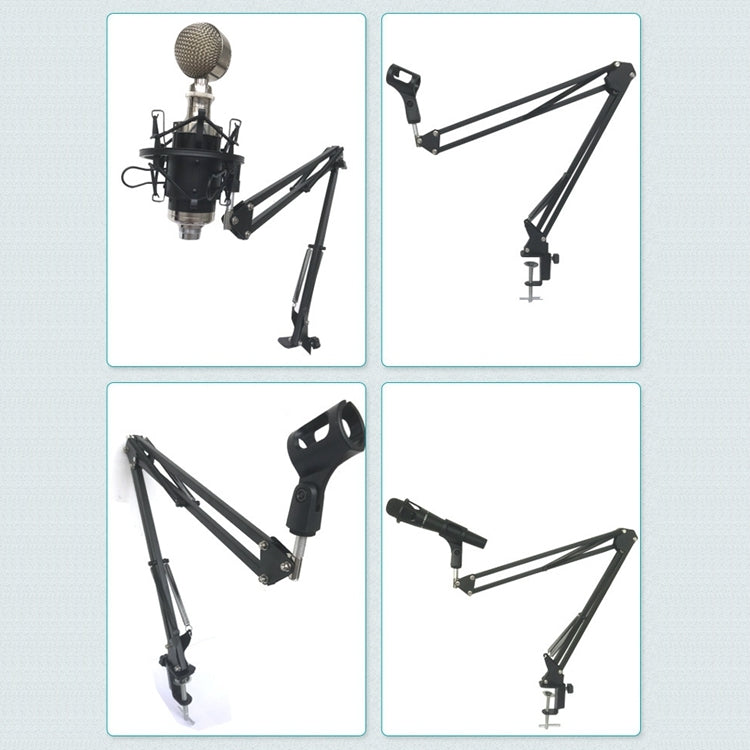 Supporto microfono da tavolo NB-35 in acciaio