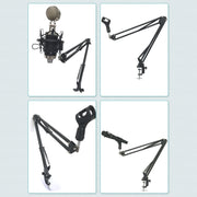 Supporto microfono da tavolo NB-35 in acciaio