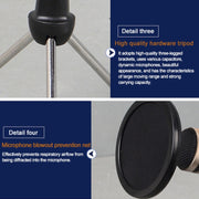 Supporto microfono con cappuccio per smartphone e PS-5