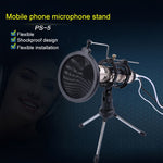Supporto microfono con cappuccio per smartphone e PS-5