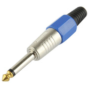 Adattatore TRS maschio 6,35 mm per microfono