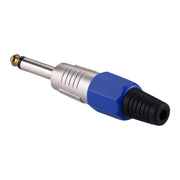 Adattatore connettore TRS maschio 6,35 mm per microfono