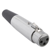 Adattatore connettore microfono XLR femmina 3 pin