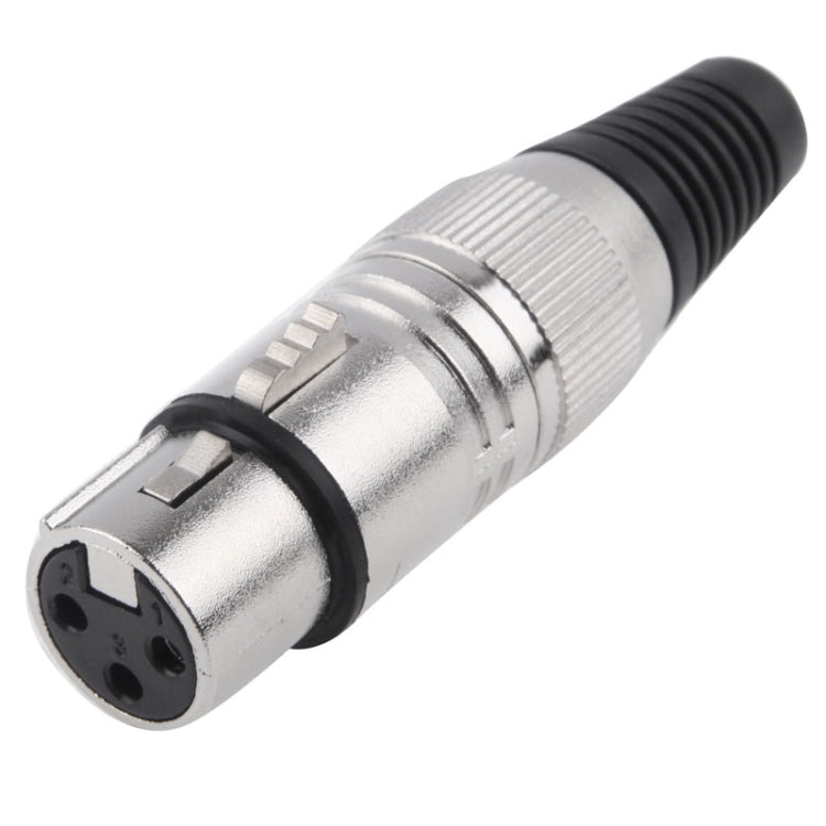 XLR Female to 3 Pin Microphone Connector Adapter, Female