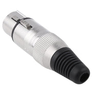 Adattatore connettore microfono XLR femmina 3 pin