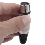Adattatore connettore microfono XLR femmina 3 pin