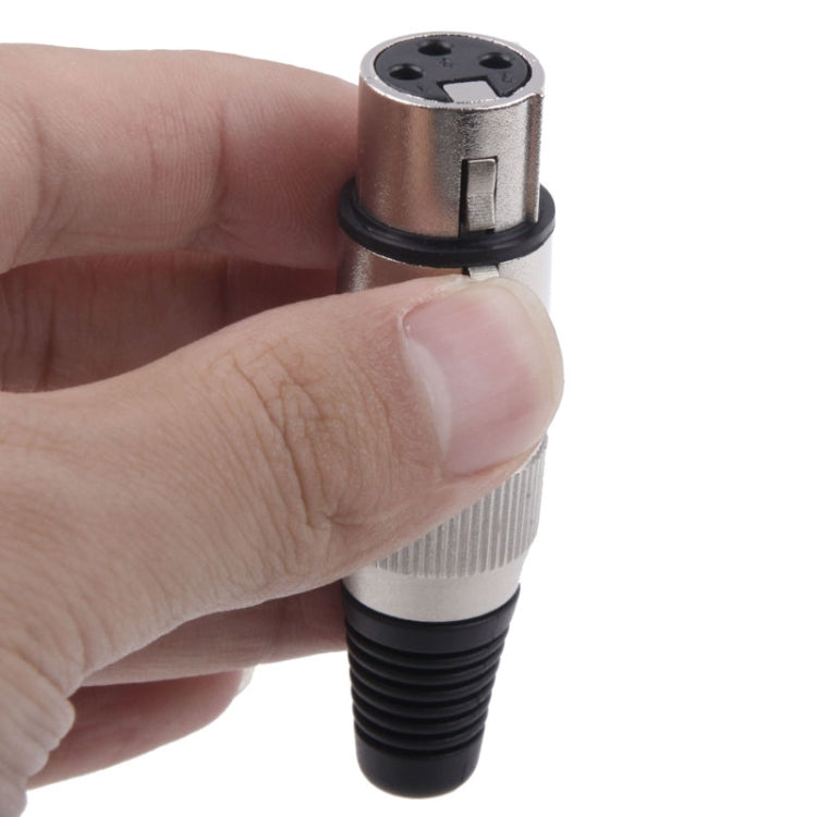 Adattatore connettore microfono XLR femmina 3 pin