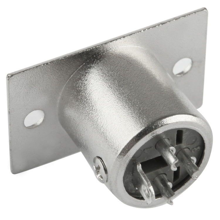 Connettore XLR maschio 3 pin con bloccaggio metallico