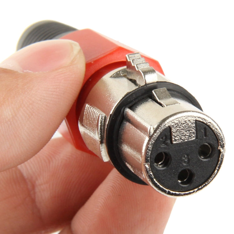 Adattatore connettore microfono XLR femmina a 3 pin, Female Plug