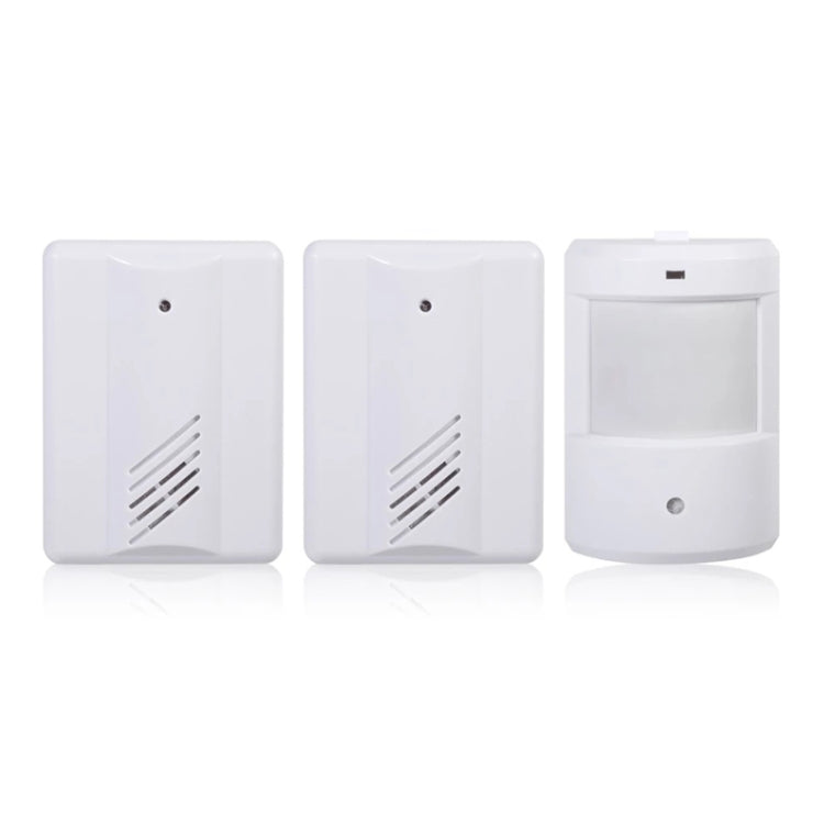 Rilevatore di allarme campanello wireless con sensori a infrarossi da 2 a 1 PIR per casa/ufficio, PIR Infrared Sensors