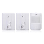 Rilevatore di allarme campanello wireless con sensori a infrarossi da 2 a 1 PIR per casa/ufficio, PIR Infrared Sensors