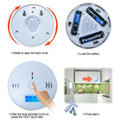 Tester di allarme di sicurezza CO LCD per rilevatore di monossido di carbonio di gas, CO999