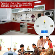 Tester di allarme di sicurezza CO LCD per rilevatore di monossido di carbonio di gas, CO999