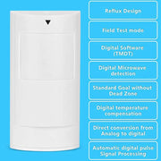 PA-525D Rilevatore di movimento digitale cablato a doppio infrarosso e microonde, PA-525D Wired Detector