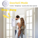 Allarme di sicurezza anti-ingresso con sensore magnetico per porta con codice segreto (KK-1255)