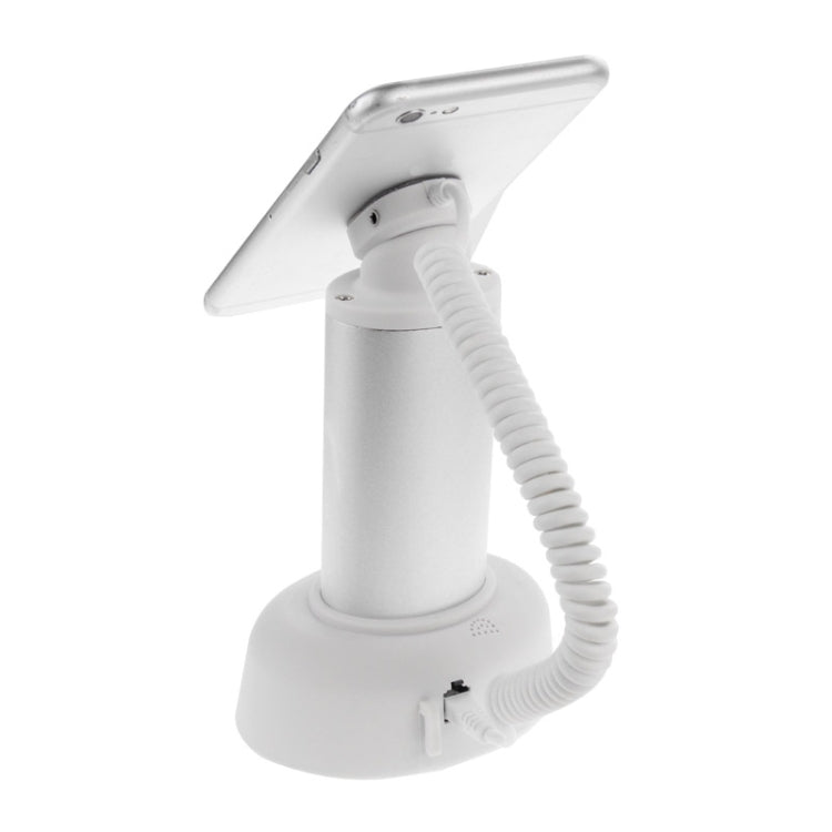 Supporto display ricarica con allarme antifurto per smartphone