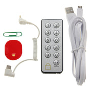 Supporto per display di ricarica con allarme di sicurezza antifurto per telefono cellulare