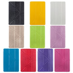 Custodia in pelle per iPad mini 4 con chiusura orizzontale