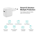 Adattatore caricabatterie USB 5V 2A con spina UE