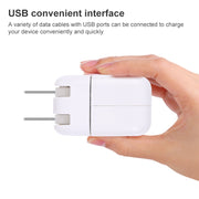 Adattatore di ricarica USB 10W con spina pieghevole