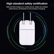 Adattatore di ricarica USB 10W con spina pieghevole