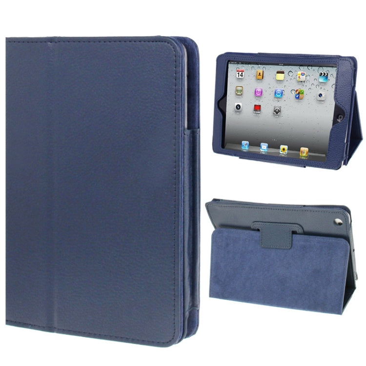 Custodia in pelle flip per iPad Mini 2 e Retina