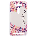 Custodia protettiva in TPU morbido con motivo floreale ultrasottile per Asus Zenfone 2 Laser / ZE500KL 5.0 pollici, For Zenfone 2 Laser ZE500KL